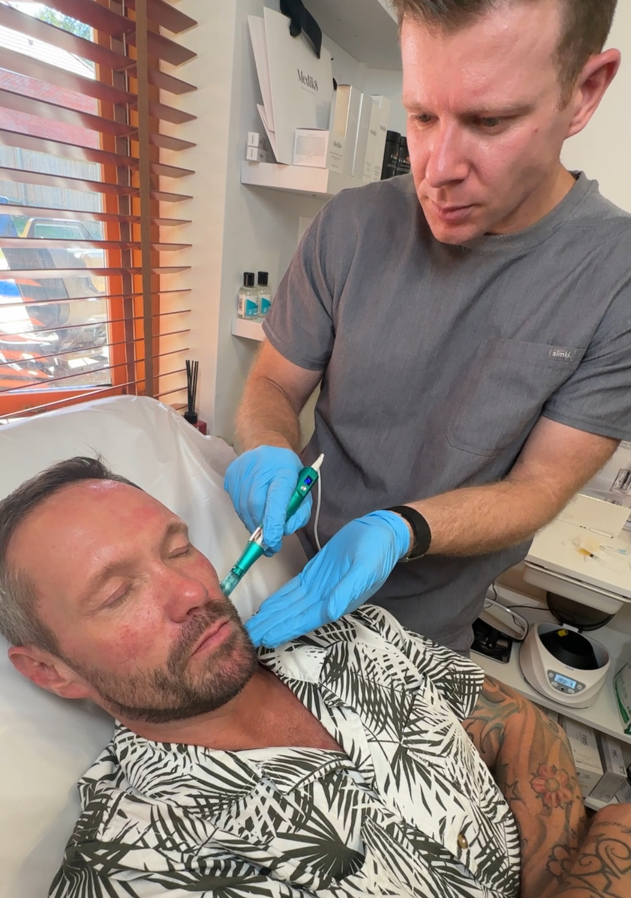 Aesthetic treatment consultation